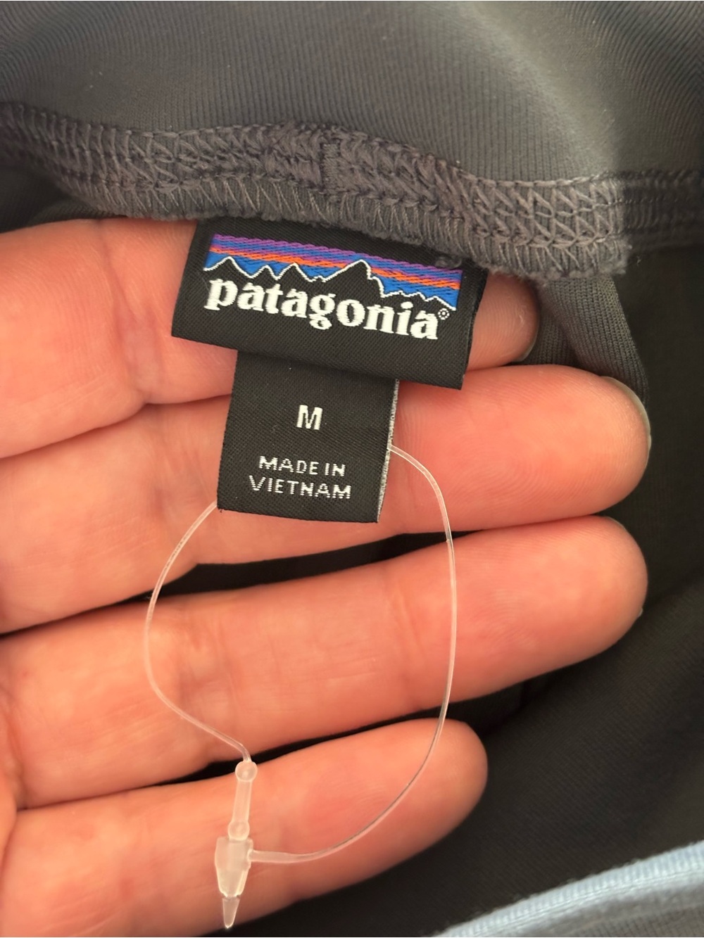 Patagonia Gray High-Rise Track Joggers - Picture 4 of 6
